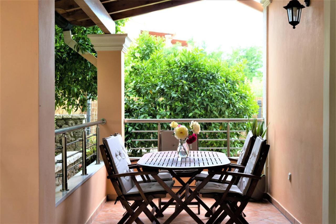 La Bella Vita - Luxury Holiday House Close To Corfu Town Potamós Exterior foto